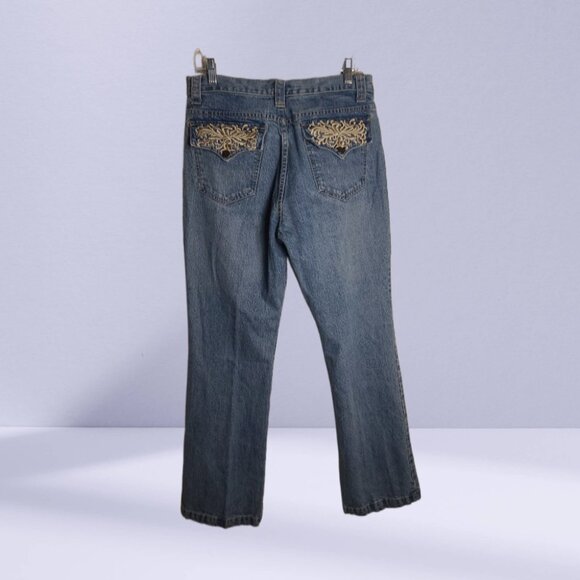 Lena Blue Denim Women's Jeans - Picture 11 of 13